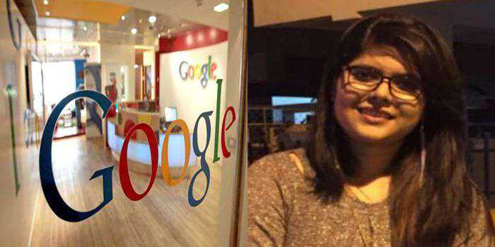 madhumita from khagol selected for google company