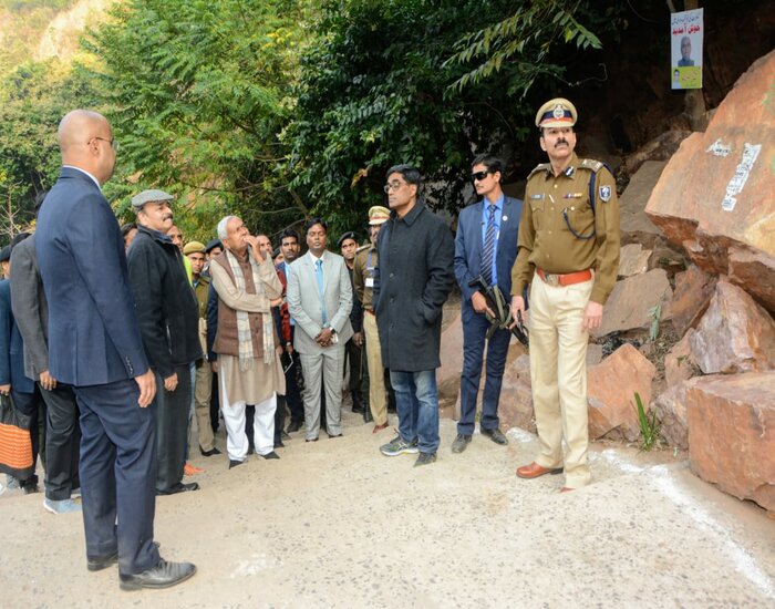 ककोलत फॉल पहुंचे CM नीतीश कुमार, विकास और रोपवे के लिए दिये 200 करोड़