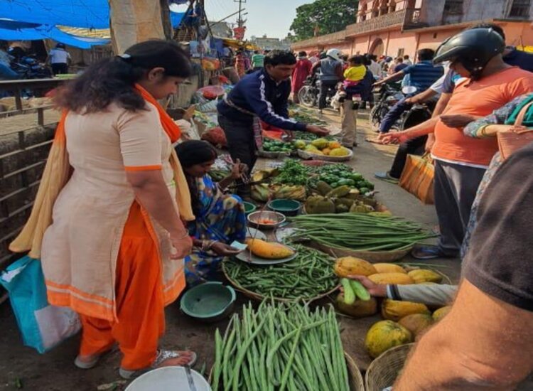 आसमान छू रहे हरी शब्जियों के दाम, कद्दू 100 किलो.