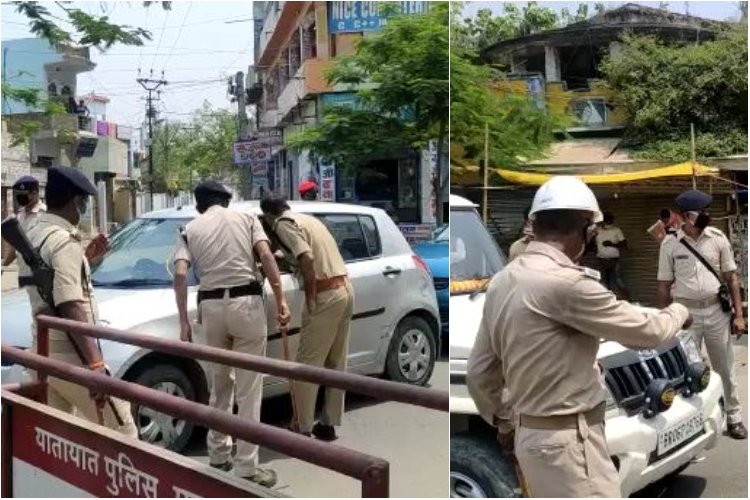 मुजफ्फरपुर : डीजीपी के आदेश पर पुलिस हुई शख्त, वाहनों की हो रही है जब्ती