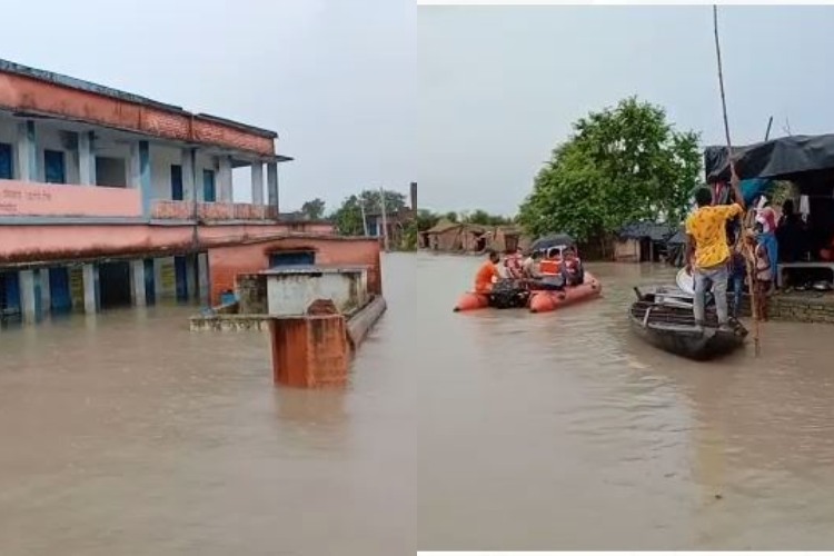 साढ़े चार लाख क्यूसेक पानी छोड़े जाने के बाद लोगों में दहशत, प्रशासन ने खाली कराया गांव