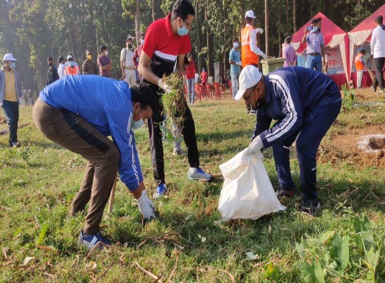 रांची के रुक्का डैम में हुआ गंगा उत्सव कार्यक्रम का शुभारंभ