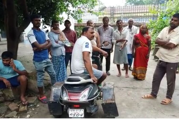 मछली मारने को लेकर हुए विवाद में अपराधियों ने दिव्यांग को घर में घुसकर मारी गोली